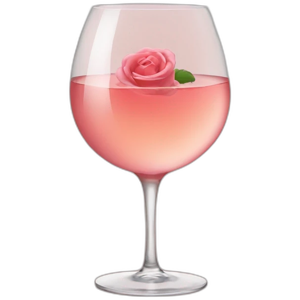 rosé emoji