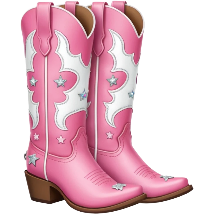 cowgirl boots cute a tiny bit of red on it NO TEAL a little girlie emoji