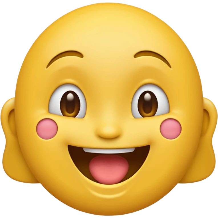 smiling face with open mouth emoji emoji