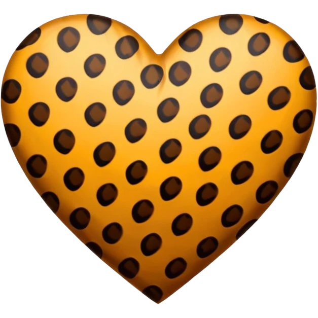 cuore leopardato emoji