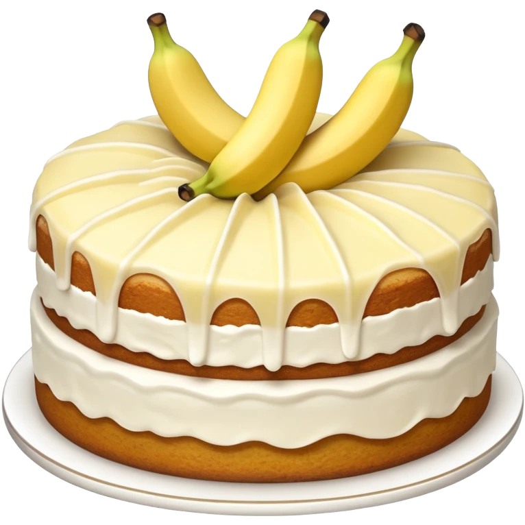 banana cake emoji