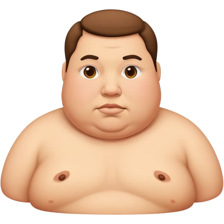 Fat emoji
