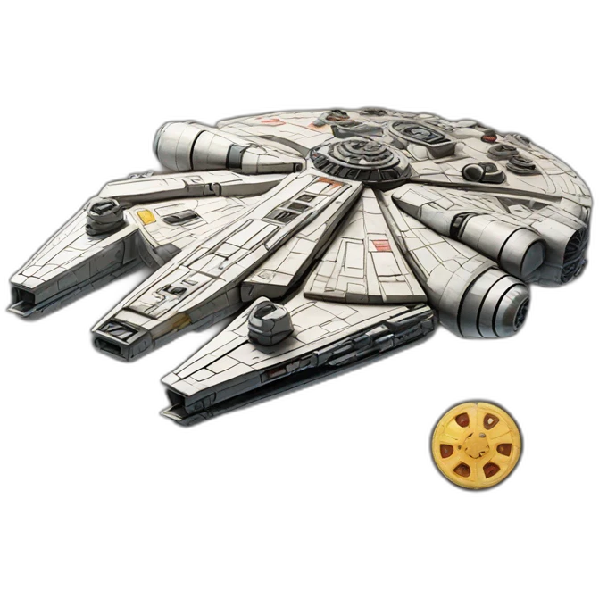 Millennium Falcon emoji