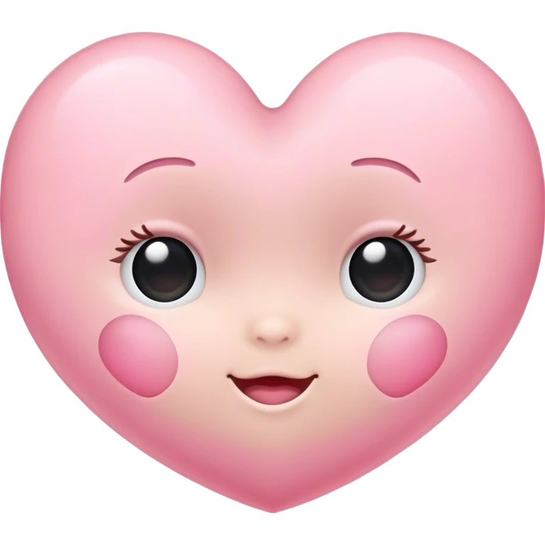 baby pink heart emoji