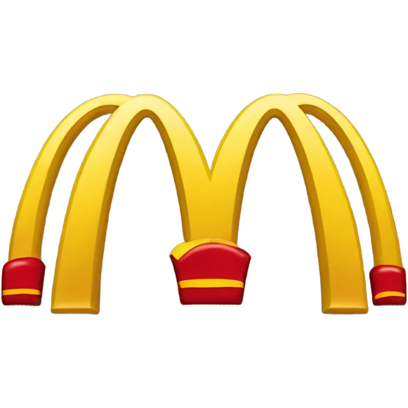 McDonald's frowning  emoji