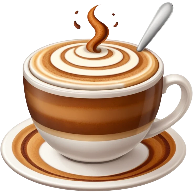 The Star Cappuccino emoji