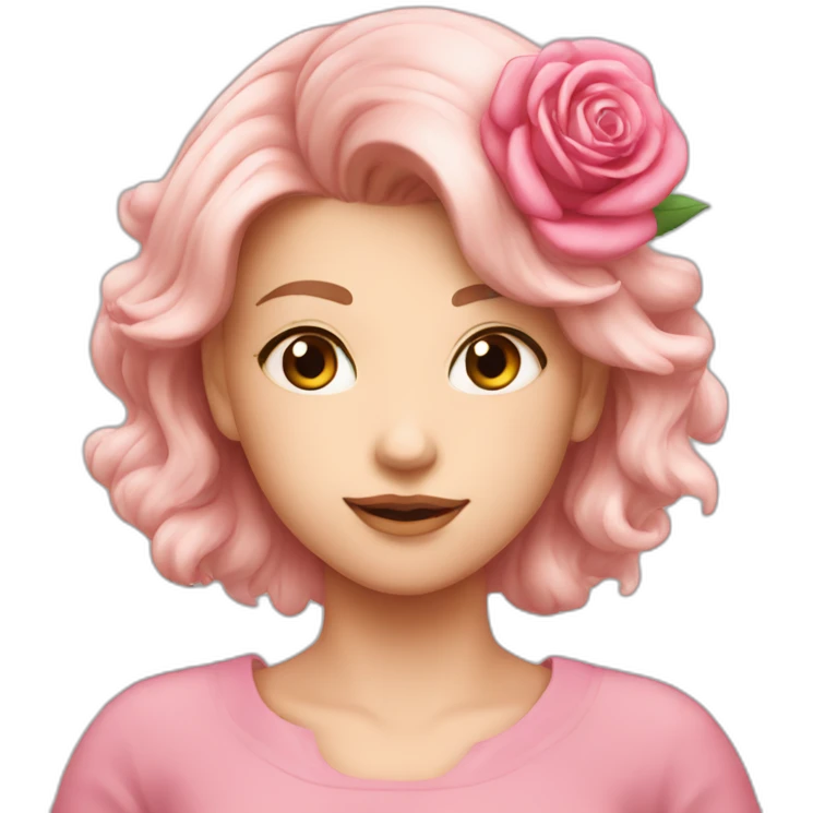 Cœur rose emoji