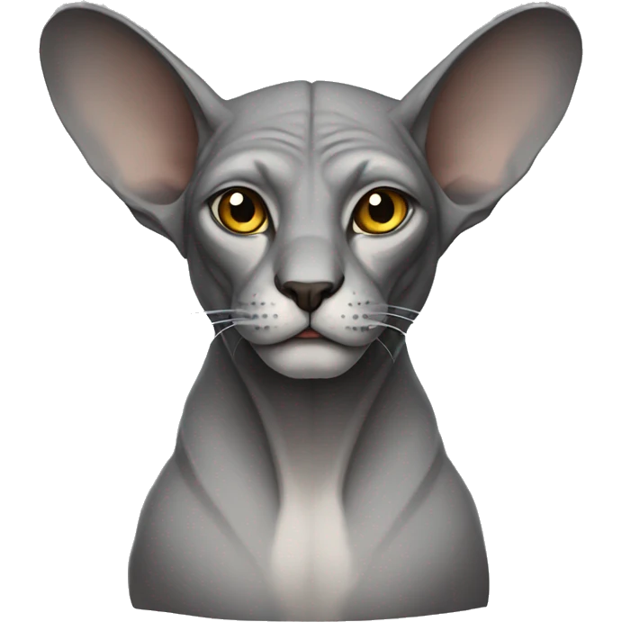 gray sphinx emoji