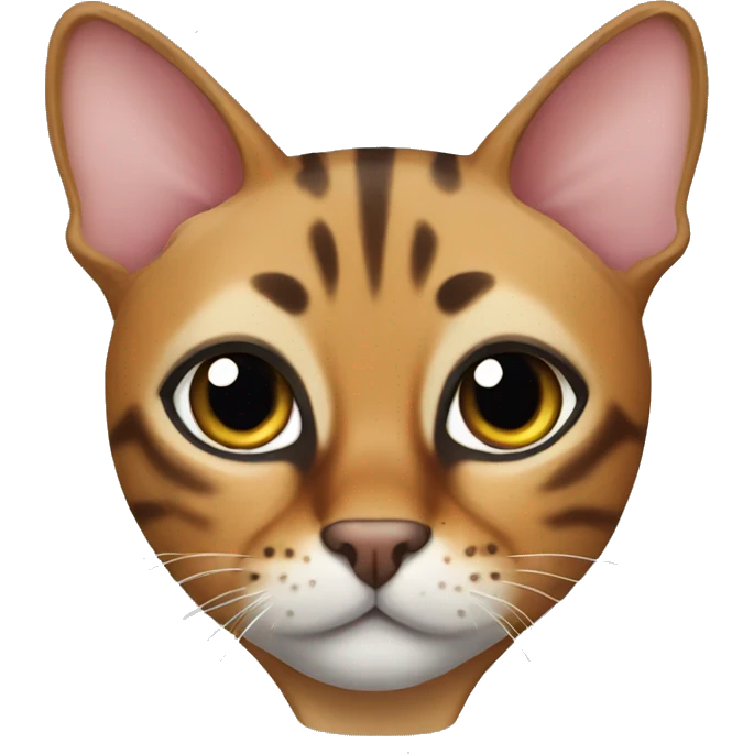 Bengal cat  emoji