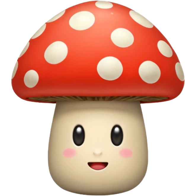 mushroom fired emoji