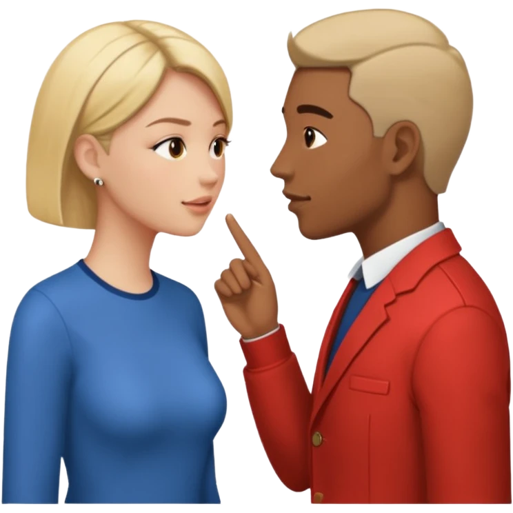 back and forth turn taking during a face to face conversation between two humans emoji