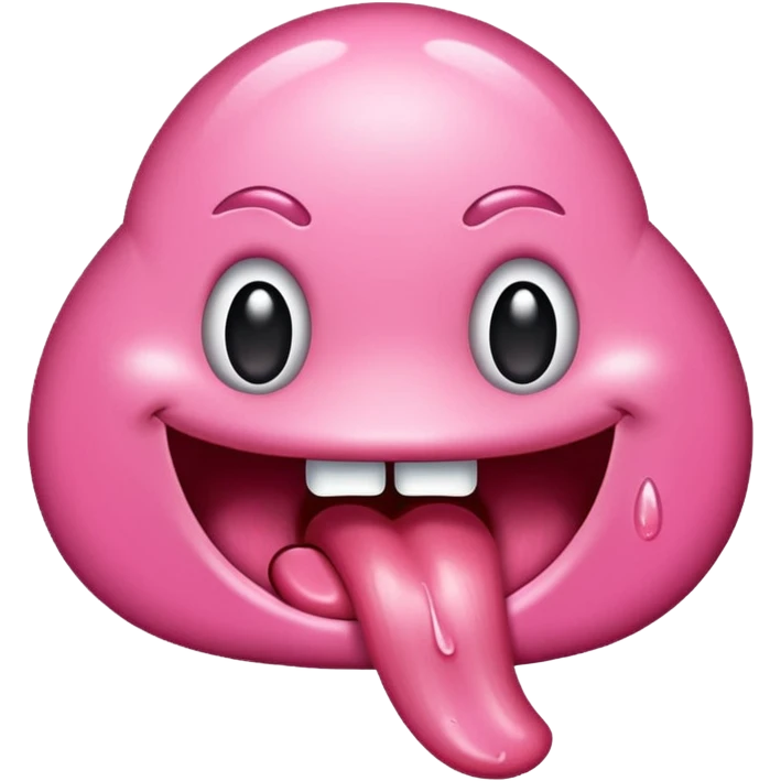 Tongue with drool  emoji