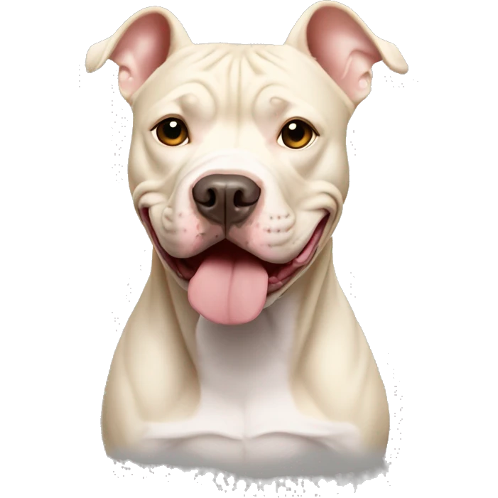 cream pitbull emoji
