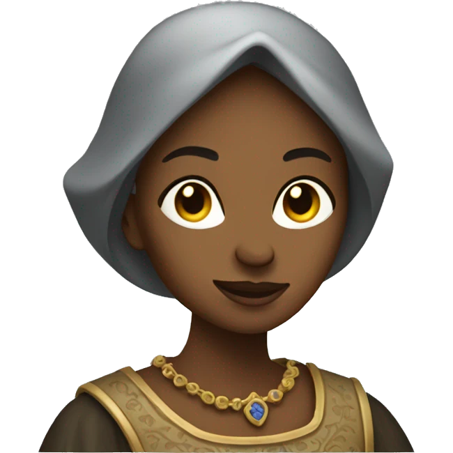 medieval woman rich emoji