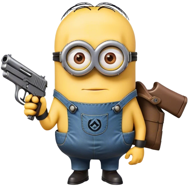 minion gun hybrid emoji