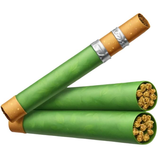 Marijuana cigarette emoji