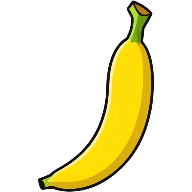 Angry banana emoji