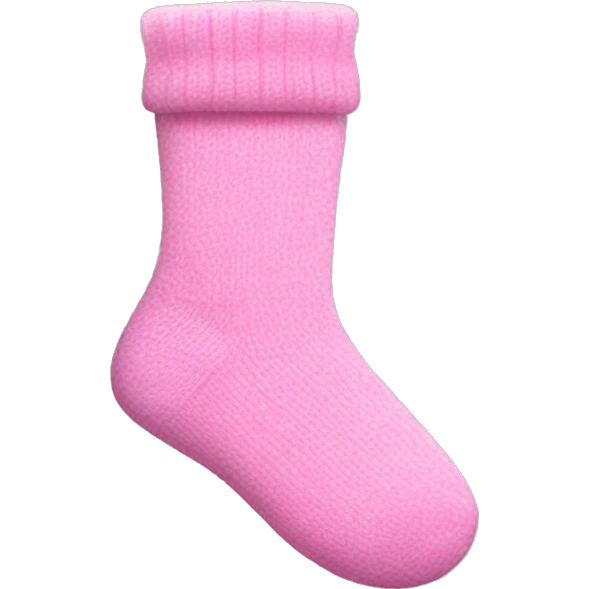 pink socks emoji