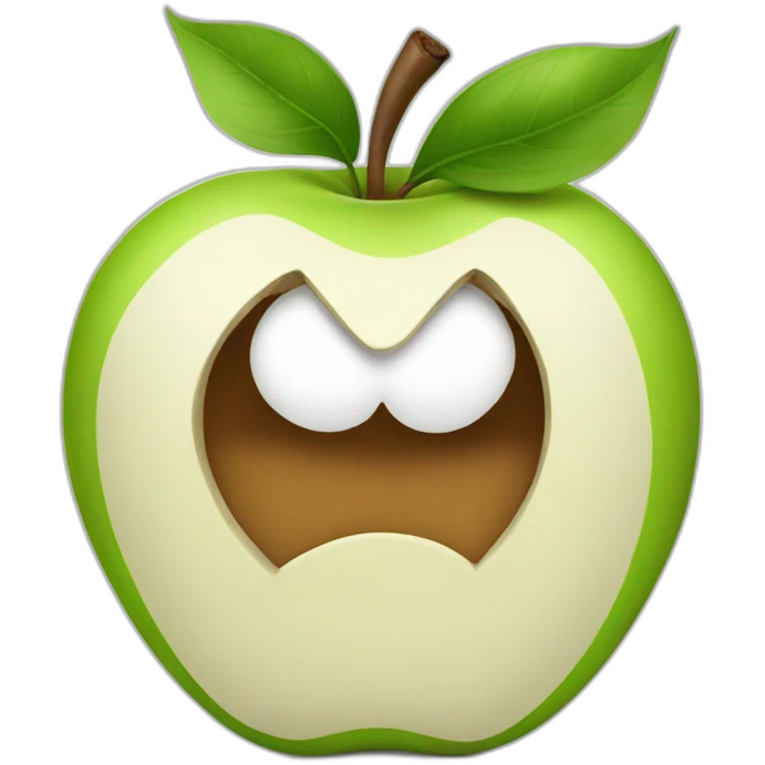 newtons-apple emoji