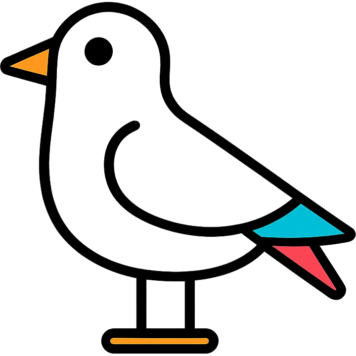 white bird emoji
