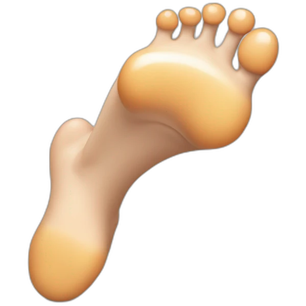 Pieds nue emoji