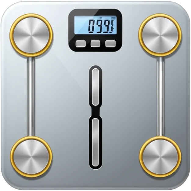 Digital weight scale emoji
