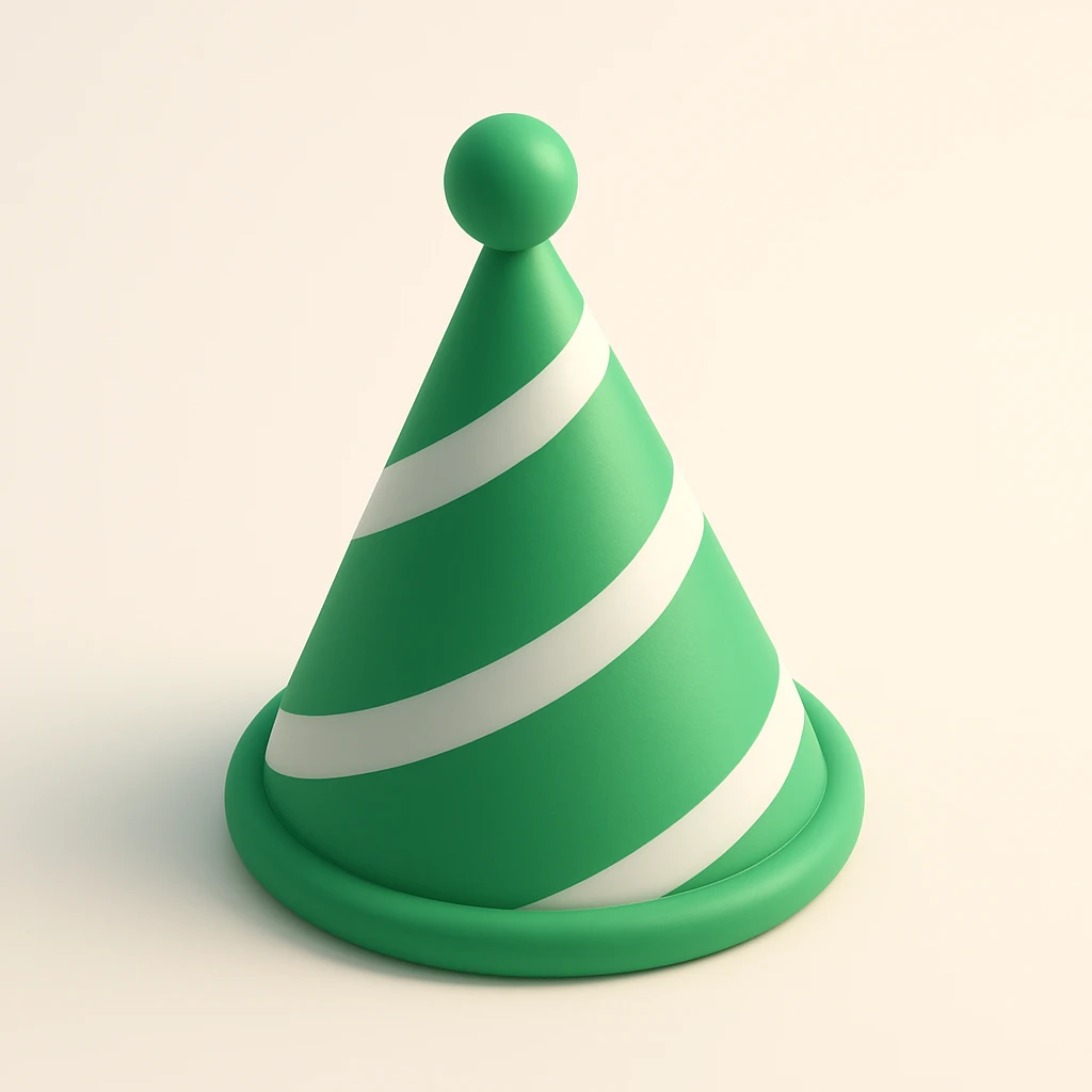 party hat emoji