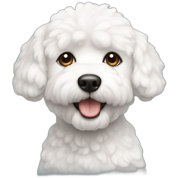 bichon dog emoji