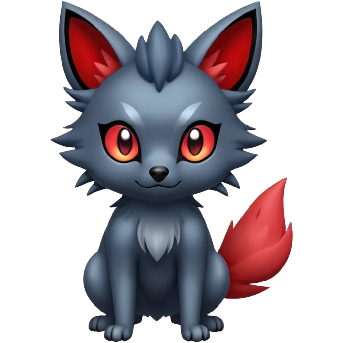 Zorua-Fakémon-hybrid-creature (full body)  emoji