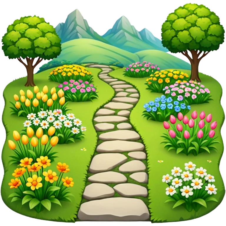 friendly garden emoji