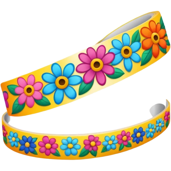  Flower Design tape  emoji