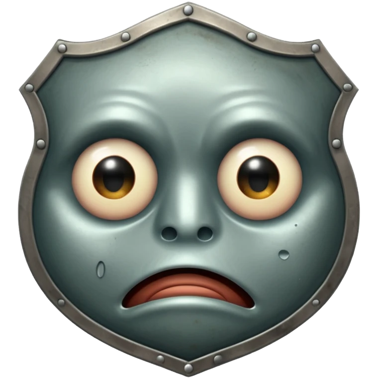 you know the emoji "sadge". i want a shield with that same expression and face :shieldge: like a sad shield but it needs to be sad not smiling
and eyes/etc need to look like the pepe sad emoji
