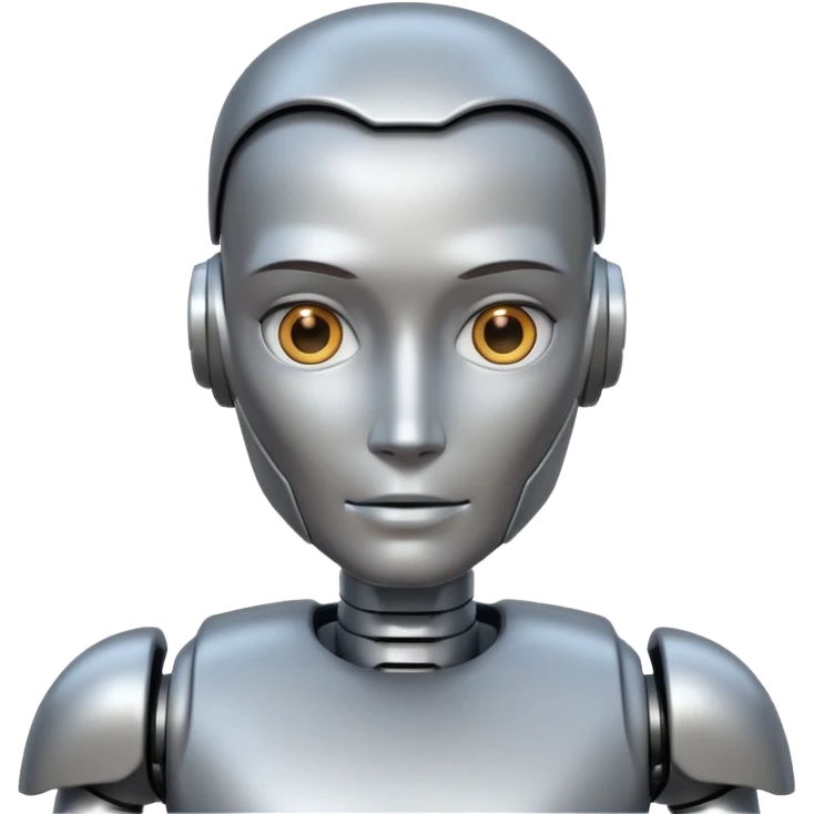 robot teacher with broad emoji