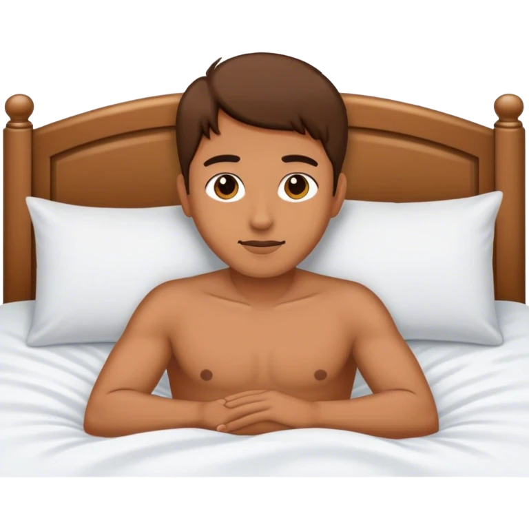  Me on bed emoji