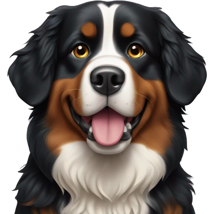 Bernese mountain dog emoji