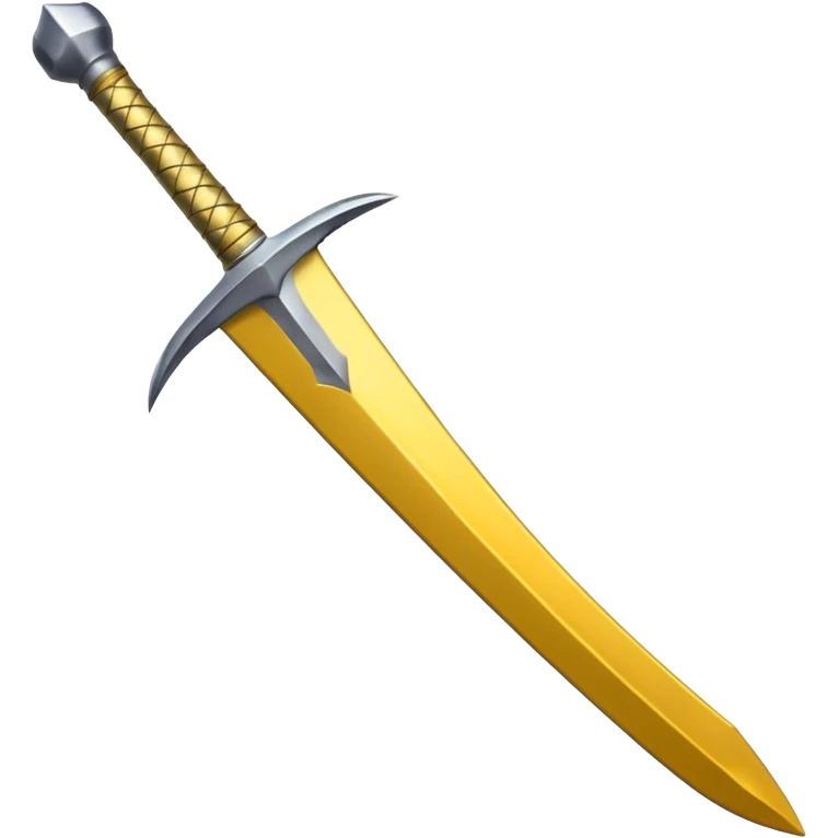 yellow sword emoji