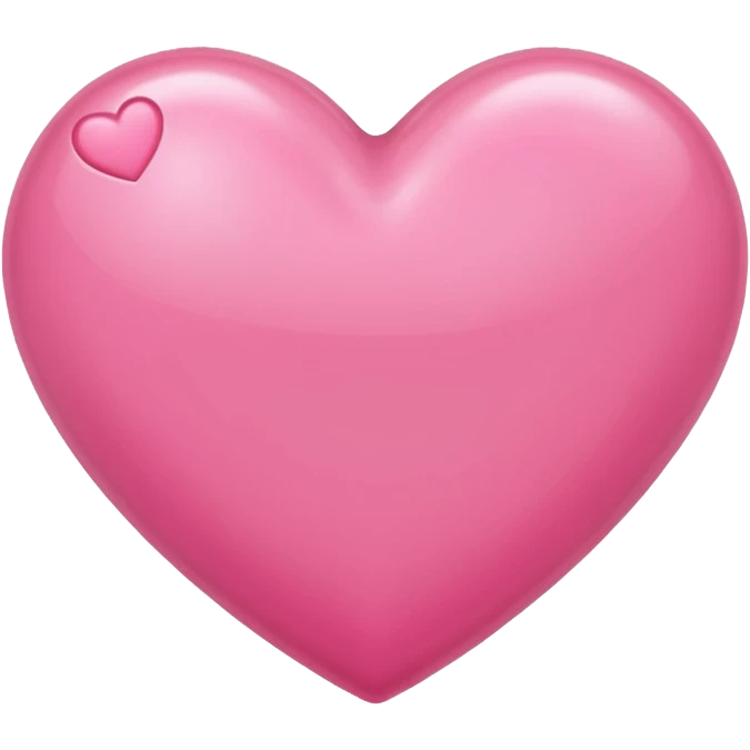 Pink heart emoji