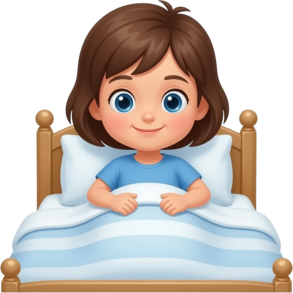 kid making the bed emoji