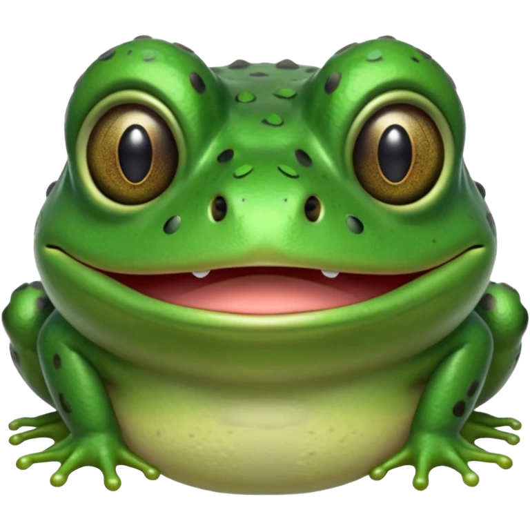 built upon the green bufo frog meme face meme, build me one for bufo-finds-your-email-offensive emoji