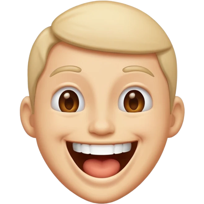 Laughing hysterically  emoji