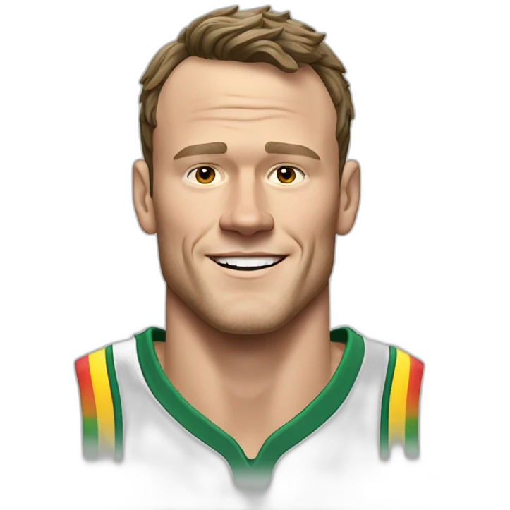 Jonathan Toews as rainbow beach bum emoji