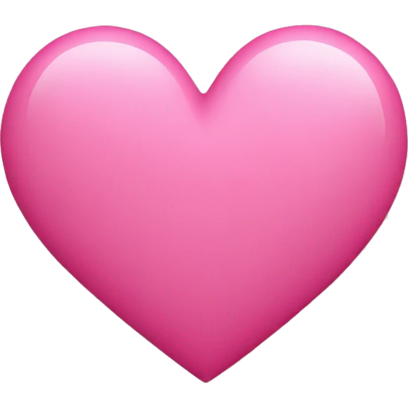Pink heart emoji