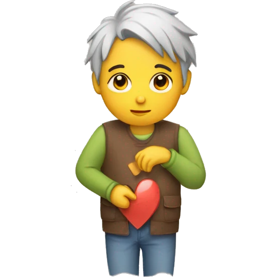 Mending a broken heart  emoji