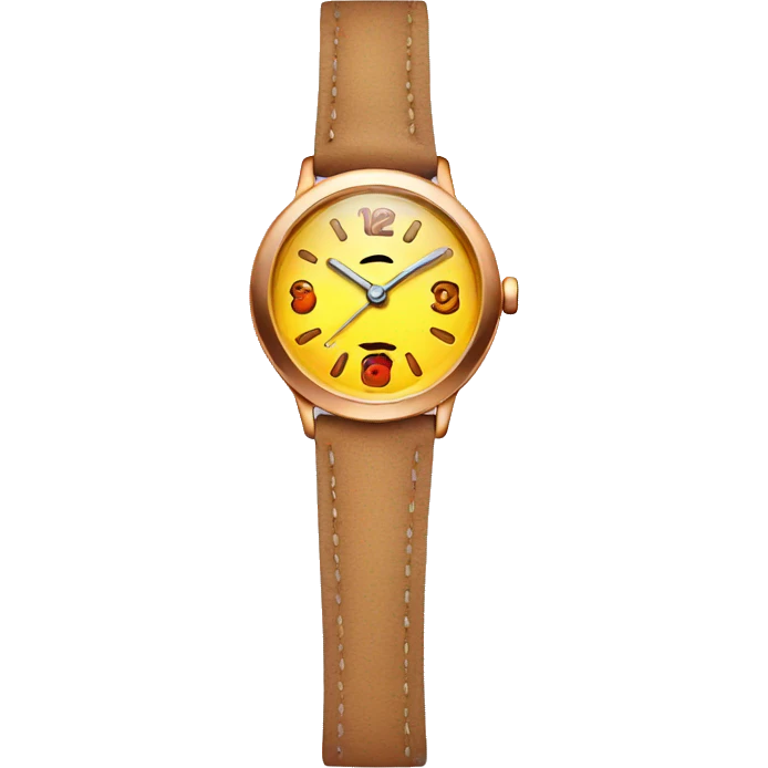 A woman wrist watch emoji