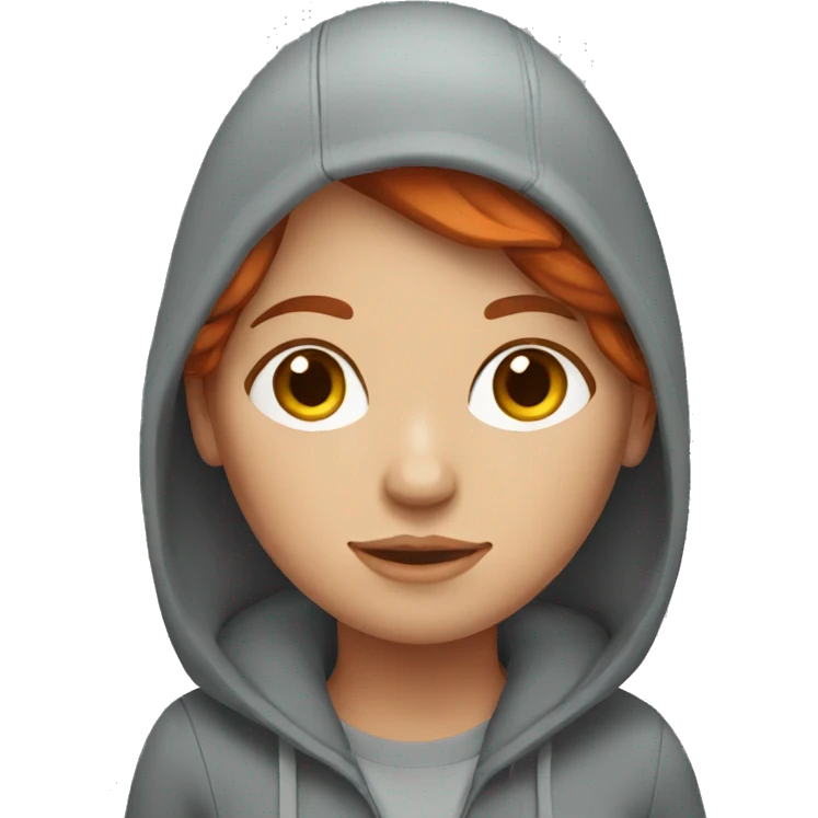 Freelancer red-haired girl  emoji