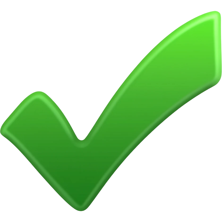 Галочка Ютуб emoji