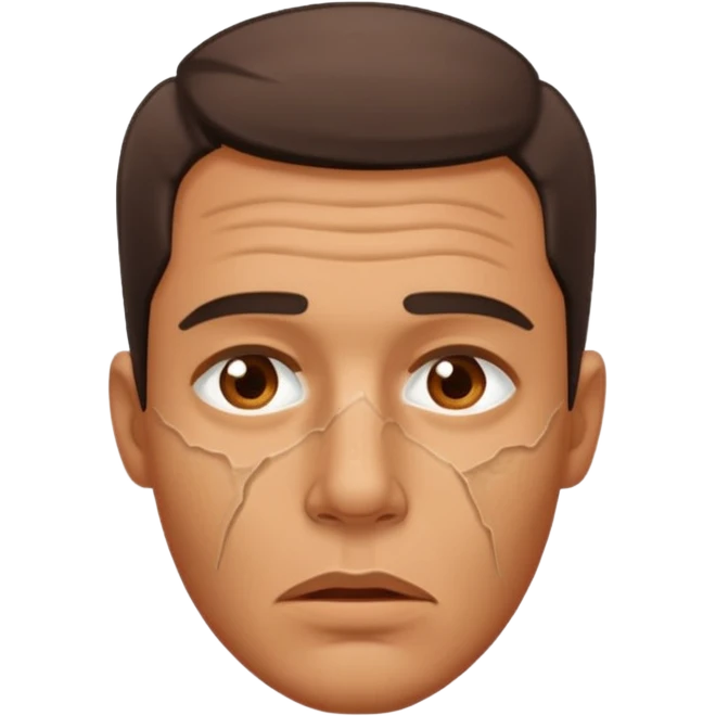 dehydrated man emoji