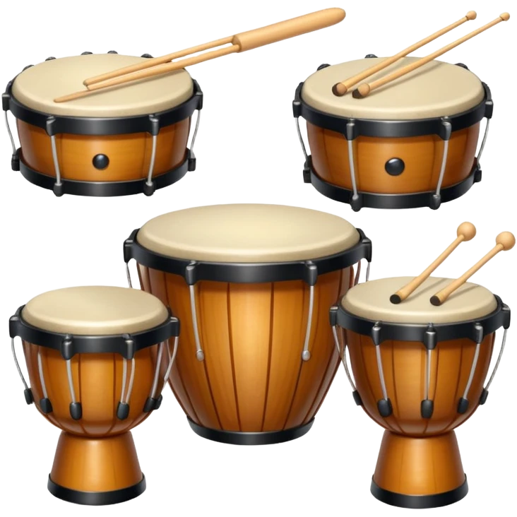Vurmalı çalgılar  emoji