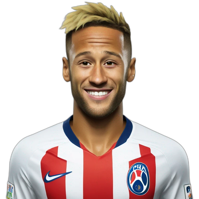 Neymar boit du coca emoji