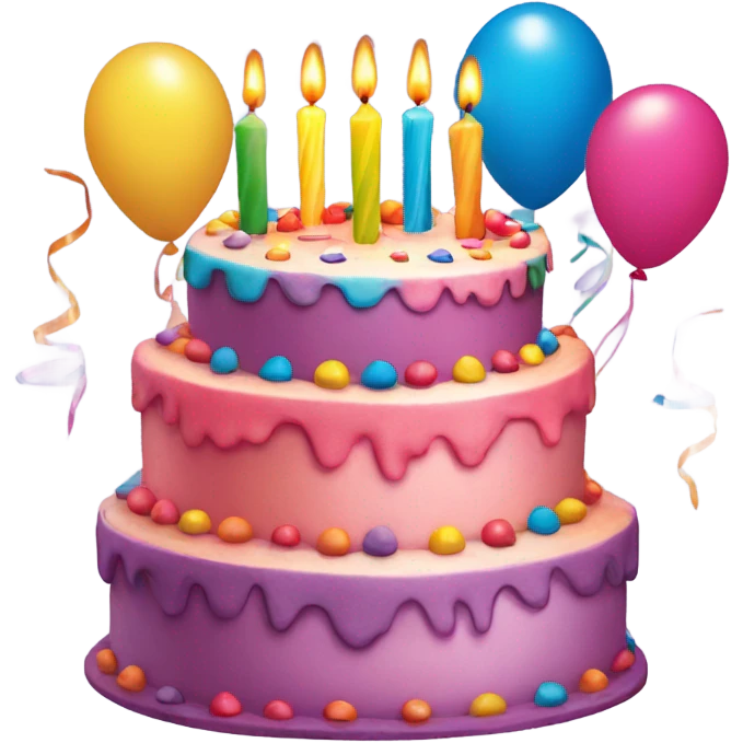 Happy birthday emoji
